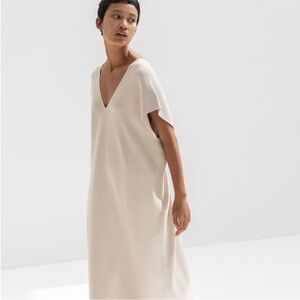 Lauren Manoogian v neck interlock dress